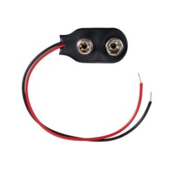 9V Battery Connector with Wire Leads – 10cm Length