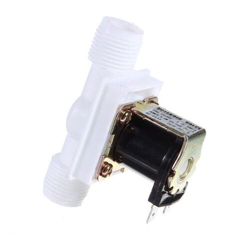 12V G1/2 Solenoid Valve – Normally Closed, Water/Air Inlet
