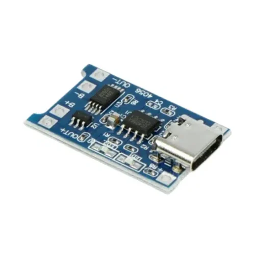 TP4056 1A LiPo Battery Charging Module with Current Protection – Type-C