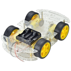 4-Wheel Robot Chassis Kit
