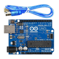 Alternative view of Arduino Uno r3 (DIP version)