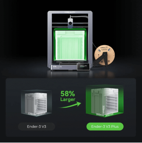 Creality Ender‑3 V3 Plus 3D Printer – Large-Format CoreXZ Speed Beast - Image 5