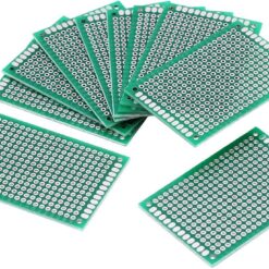 Alternative view of Double-Sided Copper Prototype Perforated Circuit Board (4cm x 6cm)