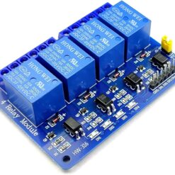 Alternative view of 4 Channel Relay Module