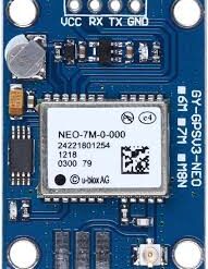 Alternative view of NEO-7M U-Blox GPS Module