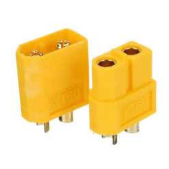 Alternative view of XT60 connector