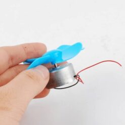 Alternative view of Micro DC Generator Motor Set with 60mm Propeller