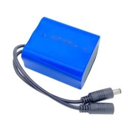 Alternative view of 12V 5200mAh Lithium-Ion Rechargeable Battery Pack (3S, 10A BMS, DC Plug and Jack)