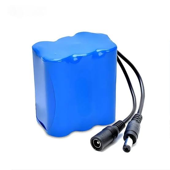 12V 5200mAh Lithium-Ion Rechargeable Battery Pack (3S, 10A BMS, DC Plug and Jack) - Image 3