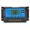20A Intelligent LCD Solar Charge Controller, 12V/24V Auto (PWM)